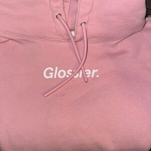 Glossier Blush Pink Sweatshirt